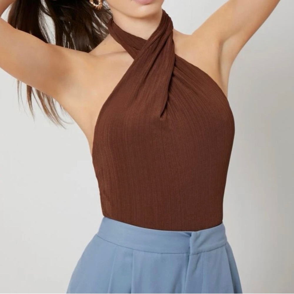 Slim Fit Halter Top